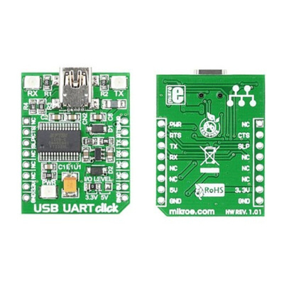 MikroElektronika USB UART click FT232RL Development Kit MIKROE-1203