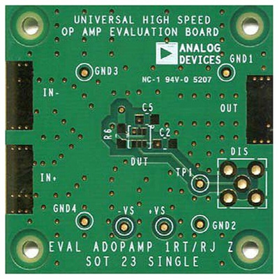 Analog Devices ADA4807-2ARMZ-EBZ, Operational Amplifier Evaluation Board for ADA4807-2