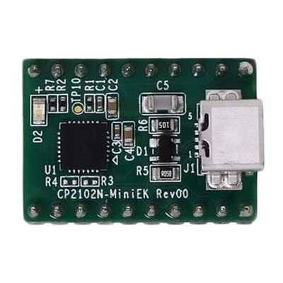 Silicon Labs CP2102N Evaluation Kit CP2102N-miniEK