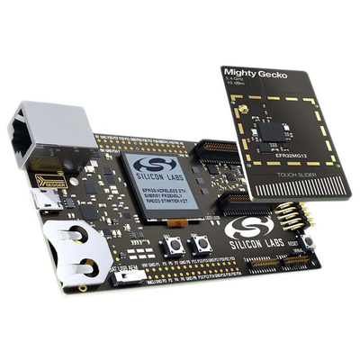 Silicon Labs Mighty Gecko RF Transceiver Starter Kit for EFR Mighty Geocko 2.4GHz SLWSTK6000B