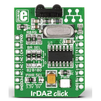 MikroElektronika IrDA2 click MCP2120, TFDU4101 Development Kit for MikroBUS MIKROE-1195