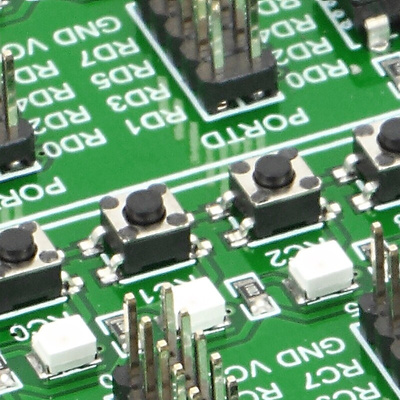 MikroElektronika nRF S Click nRF24L01P RF Transceiver mikroBus Click Board for Active RFID, Game Controllers, Home &