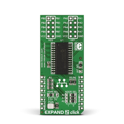 MikroElektronika Expand 2 click MCP23017 Development Kit for MikroBUS MIKROE-1838