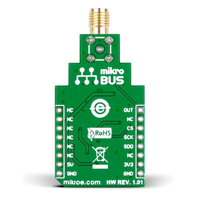 MikroElektronika RF Meter Click MCP3201 RF Power Measurement mikroBus Click Board 1 → 8GHz MIKROE-2034