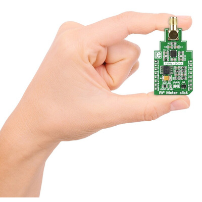 MikroElektronika RF Meter Click MCP3201 RF Power Measurement mikroBus Click Board 1 → 8GHz MIKROE-2034