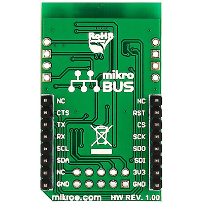 MikroElektronika BLE 3 Click NINA-B1 Bluetooth Smart (BLE) mikroBus Click Board MIKROE-2471