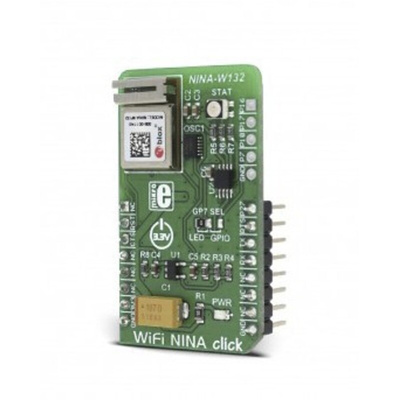 MikroElektronika WiFi NINA click NINA-W132 WiFi for Home/Building Automation and Other Applications, Medical and