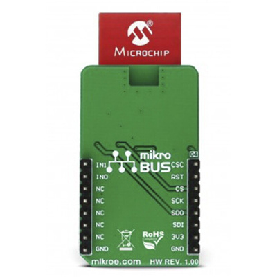 MikroElektronika MiWi click MRF89XAM8A for Alarms, Applications for Remote Keyless Access, Data Loggers, Developing