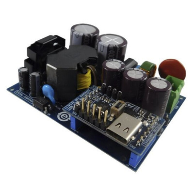 STMicroelectronics 45 W USB Type-C Power Delivery Adapter STCH03, STM32F051, STUSB1602A Evaluation Board STEVAL-USBPD45C