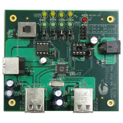 Infineon Very Low-Power USB 2.0 Compliant 4-Port Hub Development Kit HX2VL Development Kit for Developing a