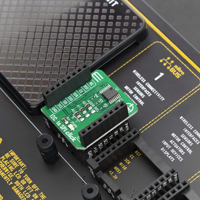 MikroElektronika 12C to SPI click SC18IS602B Development Kit for Interface Between SPI Bus and I2C Bus MIKROE-3743