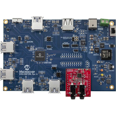 Microchip USB7206 USB7206 Interface Board for Embedded USB applications EVB-USB7206