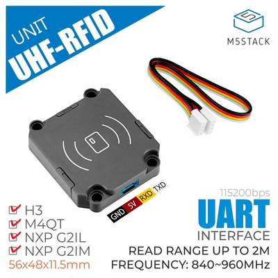 M5Stack UHF-RFID JRD-4035 RFID Module for M5Stack UART U107
