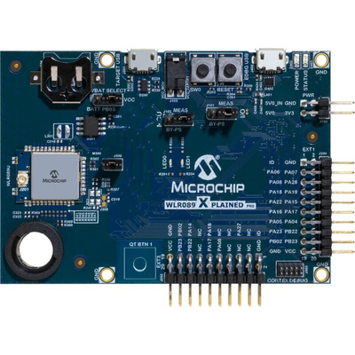 Microchip WLR089 Xplained Pro SAMR34/35 LoRa Xplained Pro Board for Dual mode Frequency Operation On-board debugger