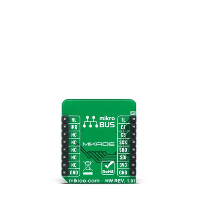 MikroElektronika ISM Click RFM75 RF Transceiver Add On Board for mikroBUS socket 2.4 → 2.52GHz MIKROE-4625