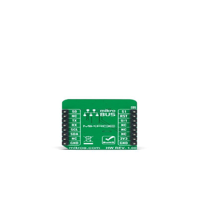 MikroElektronika BLE TX Click Bluetooth 5.2 transmitter Bluetooth Add On Board for mikroBUS socket 2480MHz MIKROE-4668