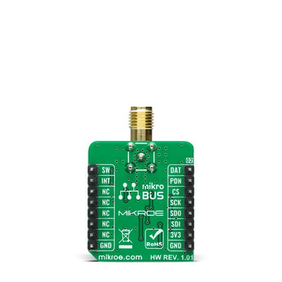 MikroElektronika ISM RX 3 Click MAX41470 RF Receiver Add On Board for mikroBUS socket 960MHz MIKROE-4828