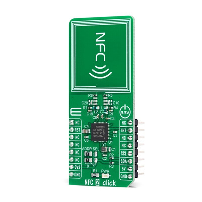 MikroElektronika NFC 2 Click PN7150 Near Field Communication (NFC) Development Board for Microcontroller 13.56MHz