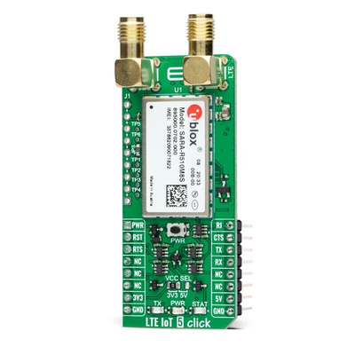 MikroElektronika LTE IoT 5 Click SARA-R510M8S LTE Development Board 700 - 2100MHz MIKROE-4325
