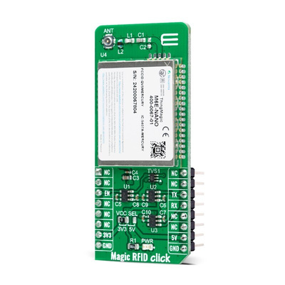 MikroElektronika Magic RFID Click M6E-NANO RFID Development Board for MCU 859 → 930MHz MIKROE-4425