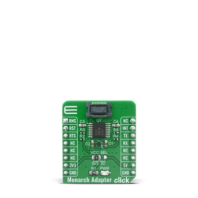 MikroElektronika Monarch Adapter Click 541670208 Adapter Board for IoT Applications MIKROE-4057