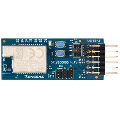 Renesas Electronics DA16200 Pmod Board WiFi Evaluation Board for DA16200 30 → 160MHz US159-DA16200MEVZ