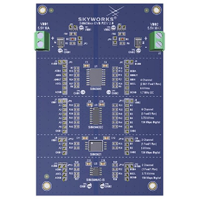 Skyworks Solutions Inc Si86S6xx Isolator Evaluation Kit Evaluation Kit Evaluation Kit Si86S6xx-KIT