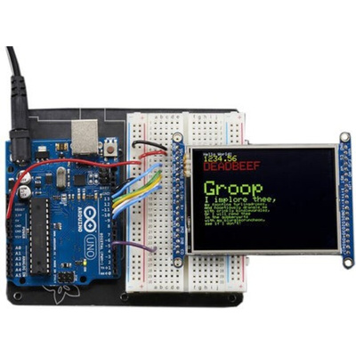 Adafruit 1770, TFT LCD Display 2.8in Resistive Touch Screen Display Module With MicroSD Socket - ILI9341