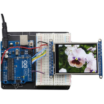 Adafruit 1770, TFT LCD Display 2.8in Resistive Touch Screen Display Module With MicroSD Socket - ILI9341