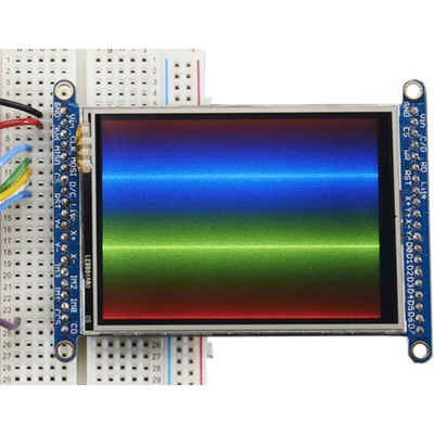 Adafruit 1770, TFT LCD Display 2.8in Resistive Touch Screen Display Module With MicroSD Socket - ILI9341