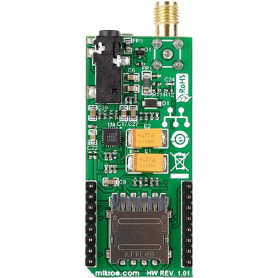 MikroElektronika 3G-AA Click (for USA) Quectel UG95 Mobile Communication (Cellular) mikroBus Click Board for 3G