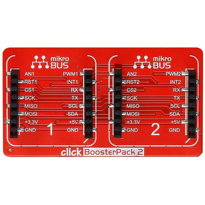 MikroElektronika MIKROE-2381 Shield for use with Texas Instruments LaunchPads