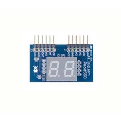 Digilent 410-126, Pmod SSD 7 Segment Display Display Module With Two 6-pin Pmod connectors with GPIO interfaces