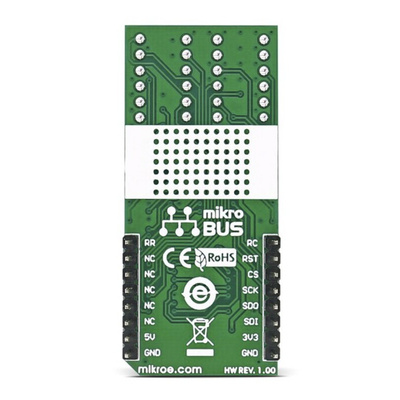 MikroElektronika MIKROE-2705, 7x10 G Click LED Matrix Display mikroBus Click Board With 74HC595