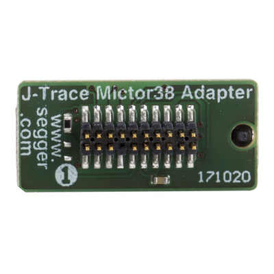 SEGGER 8.06.21 J-Trace Mictor 38 Adapter Adapter for use with 19 Pin Cortex-M Connector, 38 Pin Mictor Connector