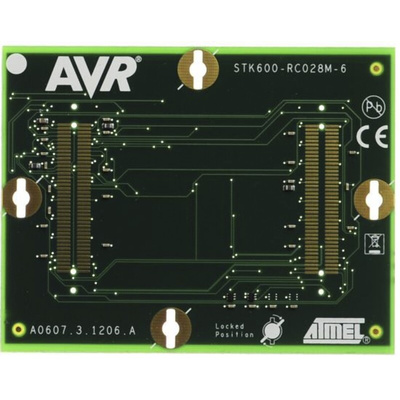 Microchip ATSTK600-RC06 Routingcard for use with 28-pin MegaAVR in DIP Socket
