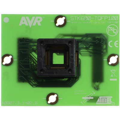 Microchip ATSTK600-SC03 Generic socketcard for use with TQFP100 Package