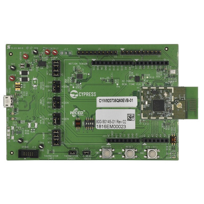 Infineon Evaluation Kit CYW20735 Bluetooth Evaluation Kit for Debugging, Developing Bluetooth Applications, Feature