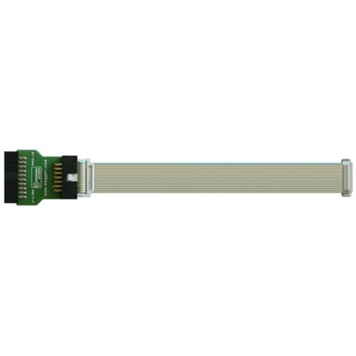 SEGGER 8.06.07 J-Link PPC 14-Pin Adapter Adapter for use with 14-pin 0.1 in Mating JTAG Connectors