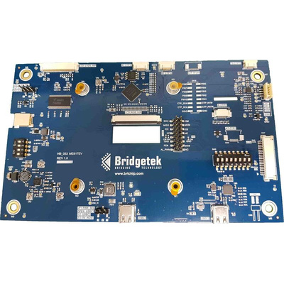 Bridgetek ME817EV, Customer BT817 Evaluation Board With BT817 Gen4 EVE IC for LVDS Displays, RGB Displays