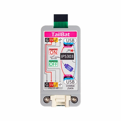 M5Stack T001 Power Supply Unit for use with M5ATOM, M5Camera, M5Stick, M5StickC, M5StickV