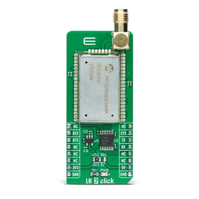 MikroElektronika LR 2 Click RN2903, TXB0106 LoRa Add On Board for mikroBUS socket 902 → 928MHz MIKROE-4615