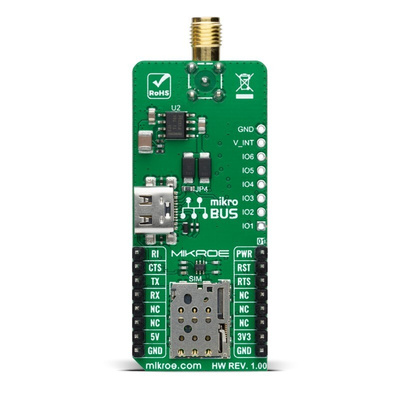 MikroElektronika LTE IoT 6 Click SARA-R412M LTE Development Board for MCU 800 → 1900MHz MIKROE-4388