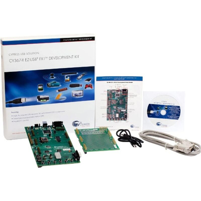 Infineon EZ-USB FX1 Development Kit CY7C64713-128AXC Development Kit for Microcontroller CY3674