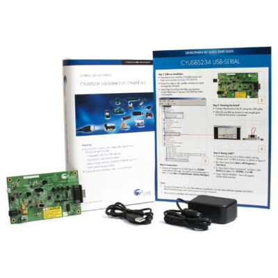 Infineon CYUSBS234 Evaluation Kit for use with UART