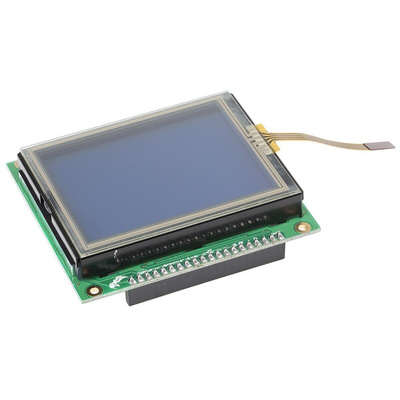 MikroElektronika MIKROE-240, Graphic LCD 128x64 2.8in Resistive Touch Screen Demonstration Board