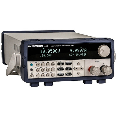 BK Precision Electronic DC Load, BK86, BK8600, 0 ￫ 30 A, 0 ￫ 120 V, 0 ￫ 150 W, 0 ￫ 35 mΩ, Programmable