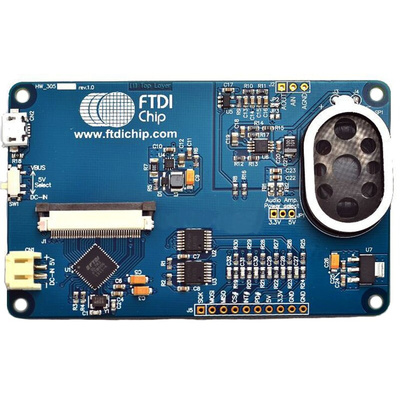 Bridgetek VM810C50A-N, FT810 Embedded Video Engine Credit Card (no display) Development Module for FT810