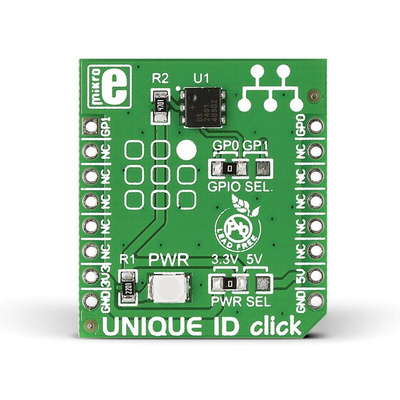 MikroElektronika MIKROE-1819, UNIQUE ID click Development Board for DS2401 for MikroBUS