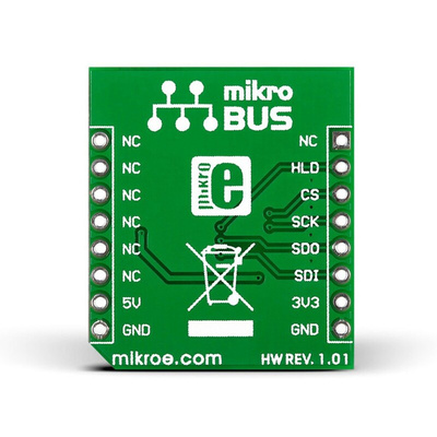 MikroElektronika MIKROE-1902, SRAM click SRAM Development Board for 23LC1024 for MikroBUS